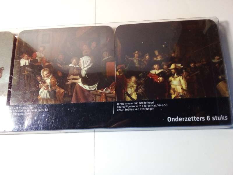 Set of Six Rijks Musuem Coasters