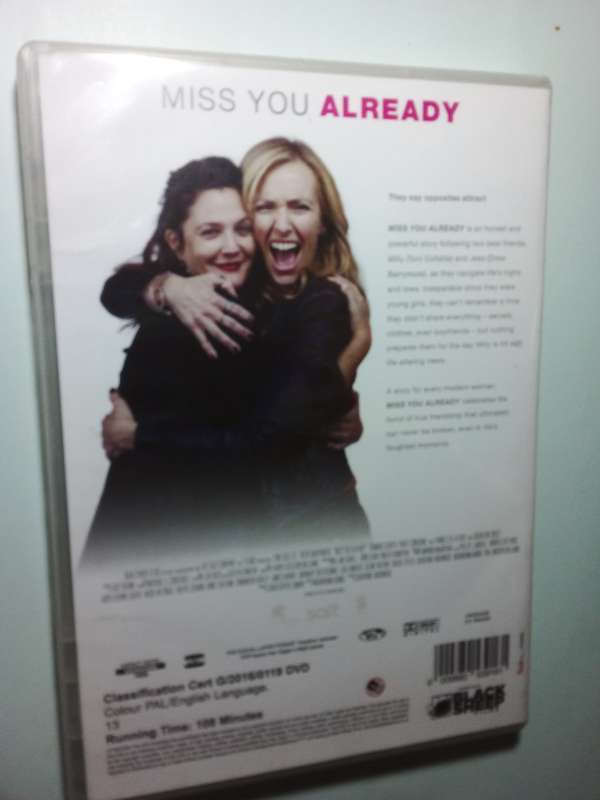 Miss You Already DVD Movie