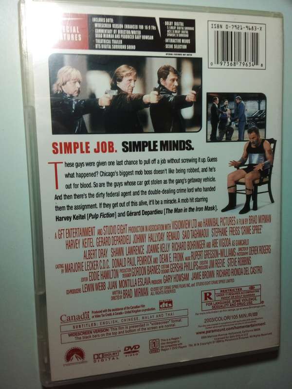 Crime Spree DVD Movie