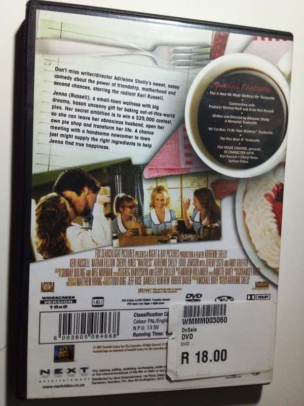 Waitress DVD Movie