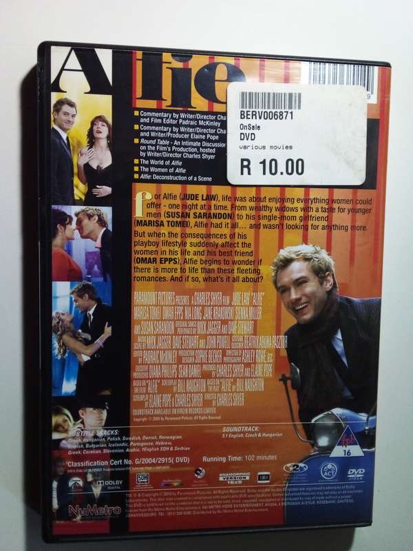 Alfie DVD Movie
