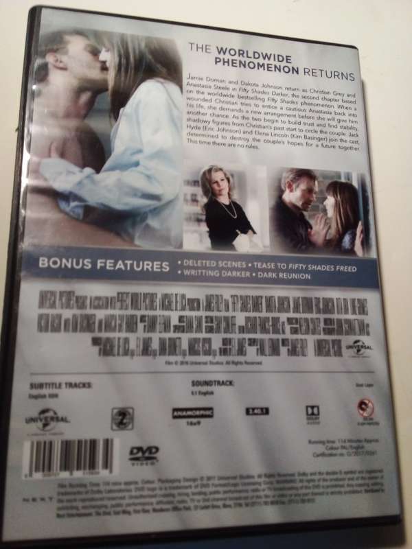 Fifty Shades Darker DVD Movie