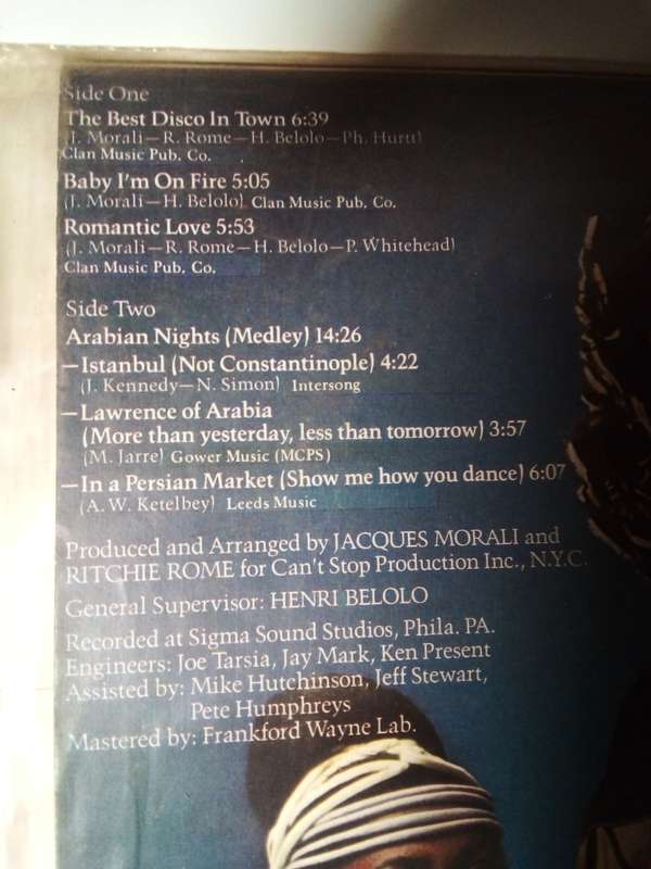 The Ritchie Family - Arabian Nights Vinyl LP 1976