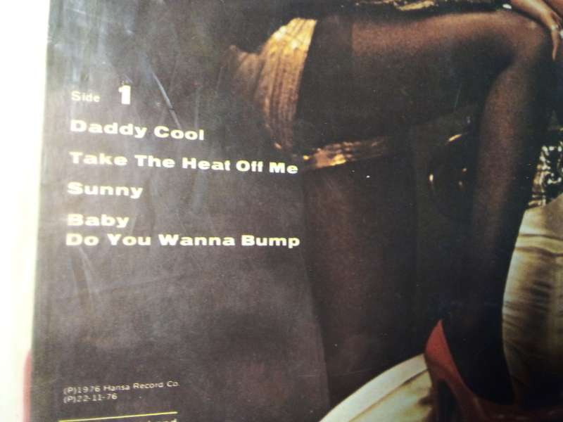 Boney M - Take The Heat Off Me Vinyl LP 1976