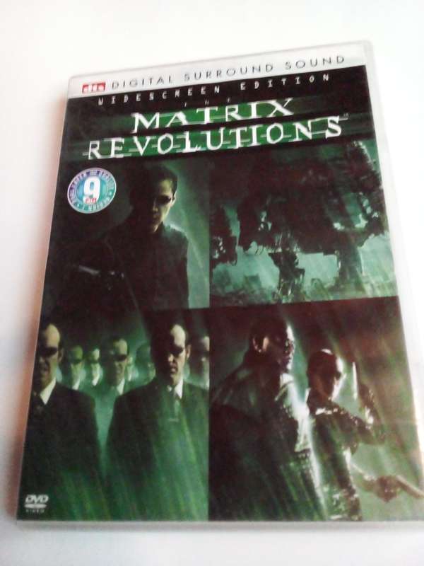 Matrix Revolutions DVD Movie