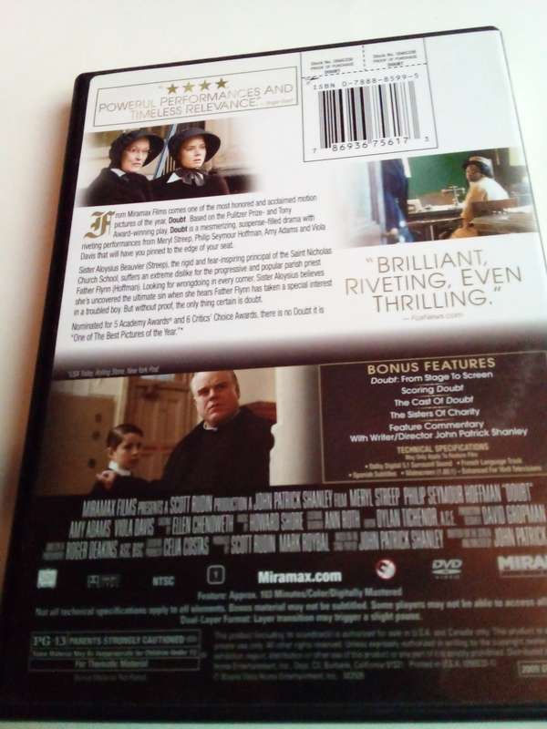 Doubt DVD Movie