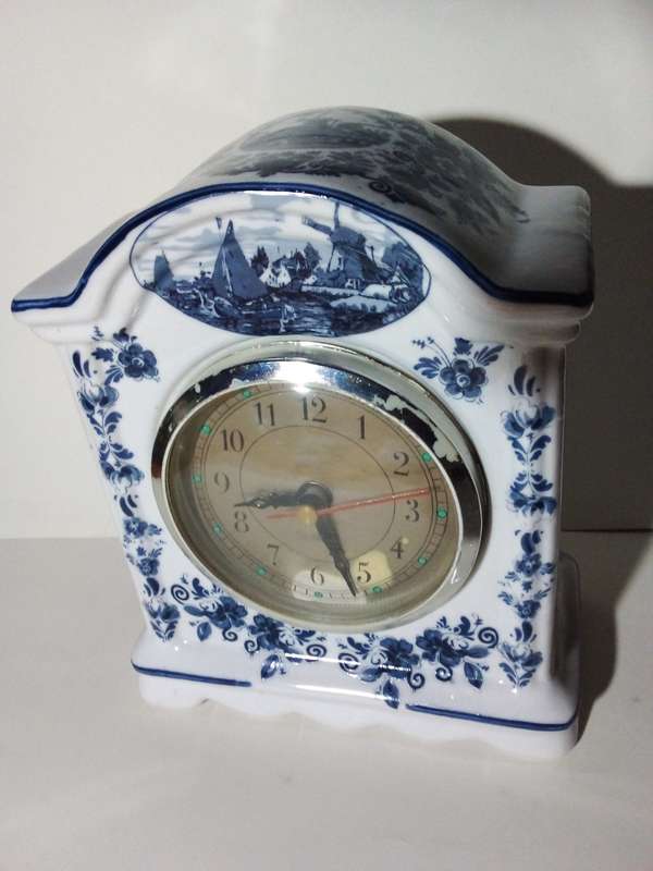 Special Limited Collectors Edition Delft Clock - See Description