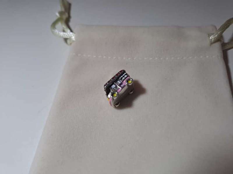 9.25 Silver Funky Motorhome Bracelet Charm