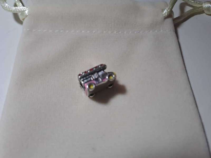 9.25 Silver Funky Motorhome Bracelet Charm