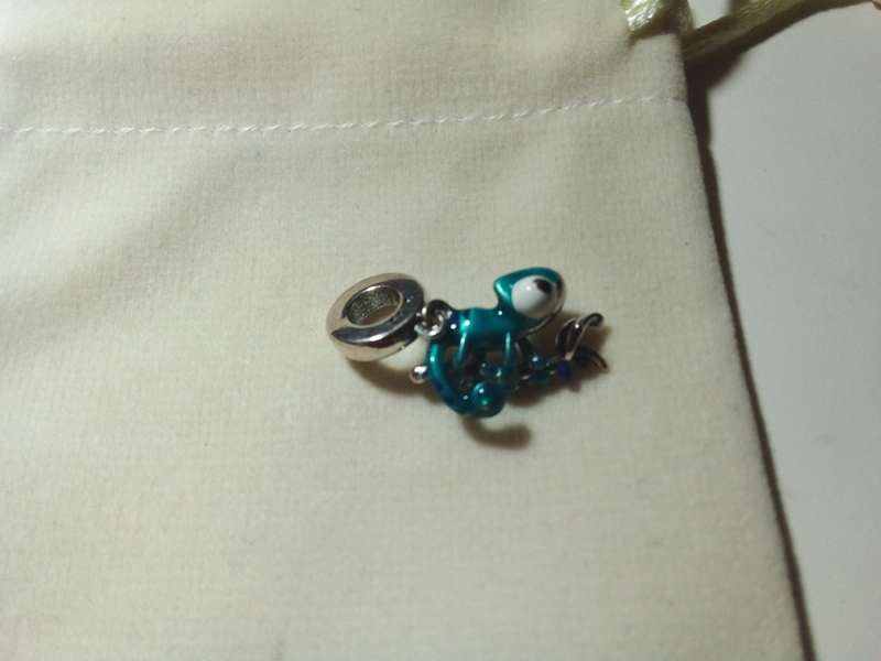 9.25 Silver Colour Changing Chameleon Bracelet Charm