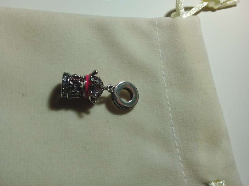 9.25 Silver Carousel Bracelet Charm