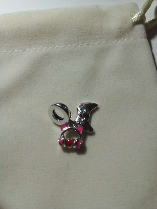 9.25 Silver Gamer Headphones & Remote Bracelet Charm