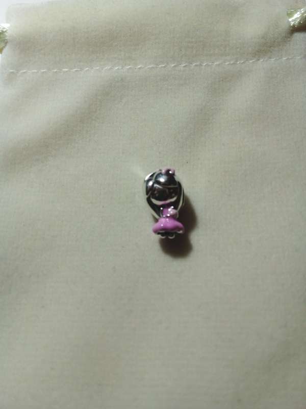 9.25 Silver Little Girl Bracelet Charm