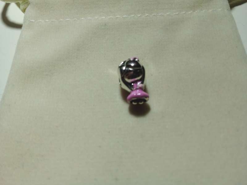 9.25 Silver Little Girl Bracelet Charm