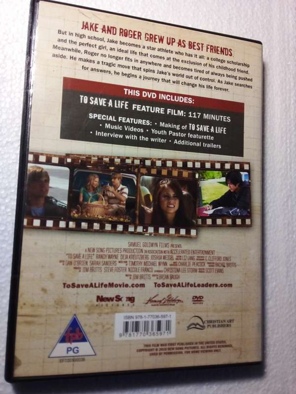 To Save a Life DVD Movie