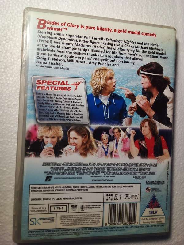 Blades of Glory DVD Movie