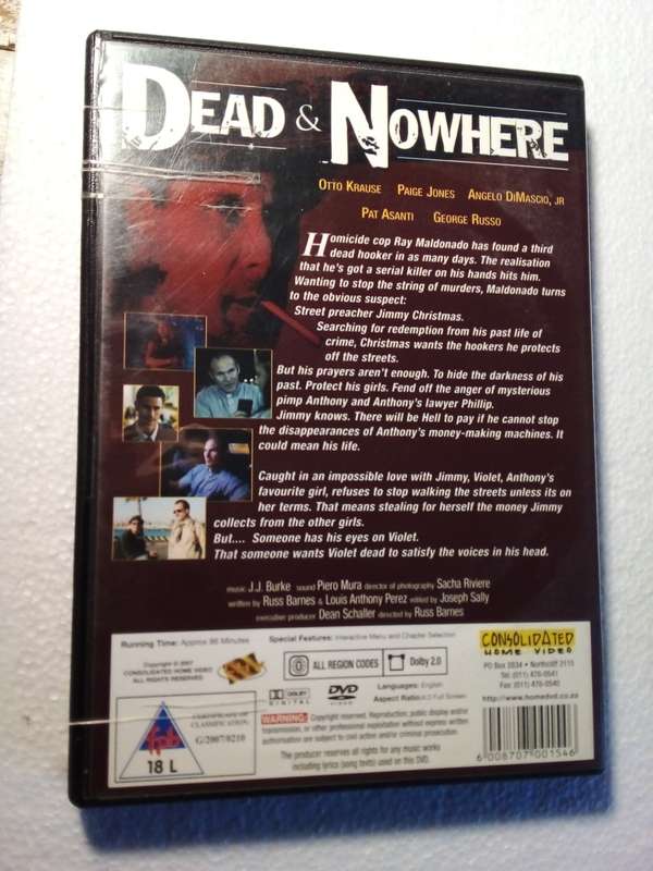 Dead & Nowhere DVD Movie