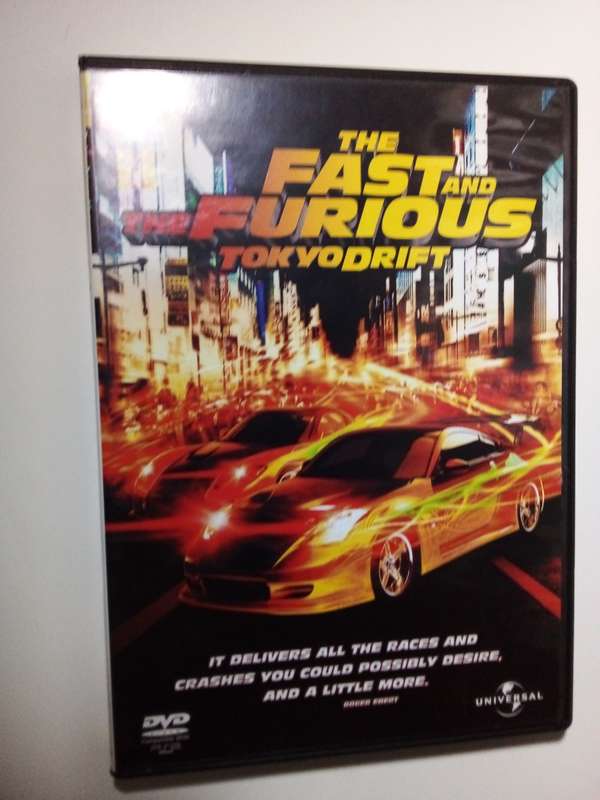 The Fast and Furious Tokyo Drift DVD Movie