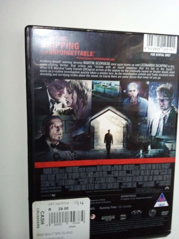 Shutter Island DVD Movie