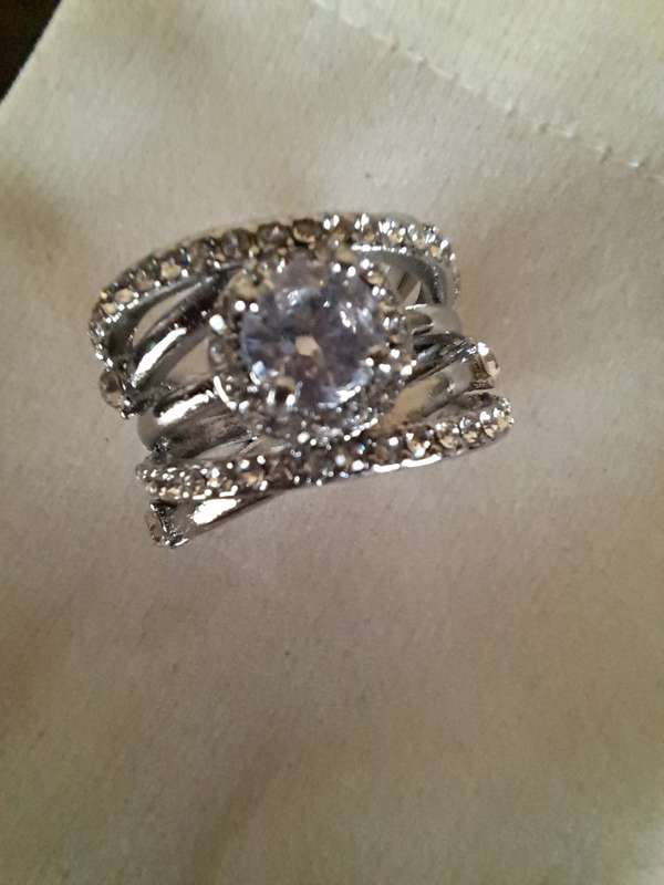 Beautiful Silver Plated ring very beautiful