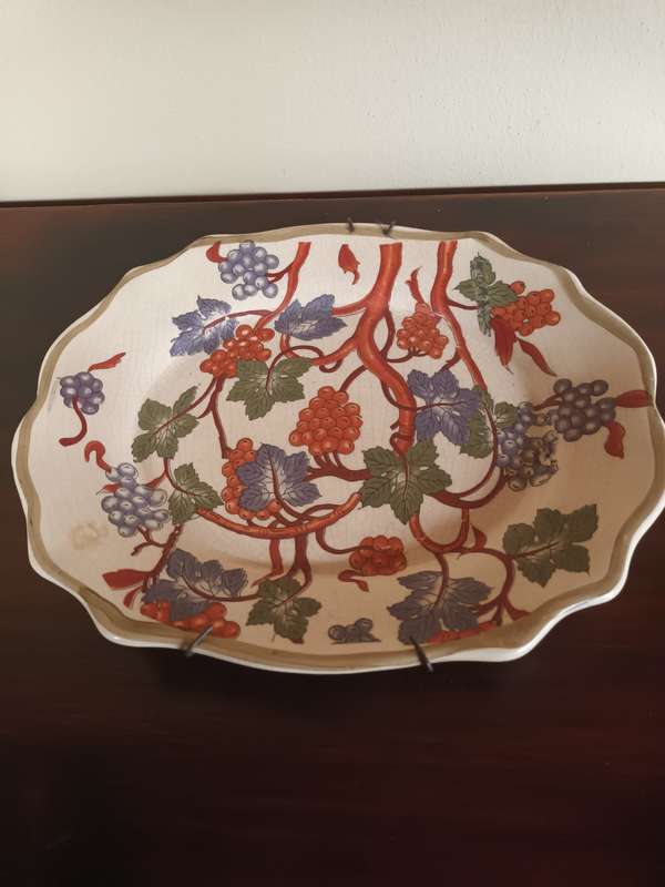 Solid Vintage Oriental Stoneware Bowl