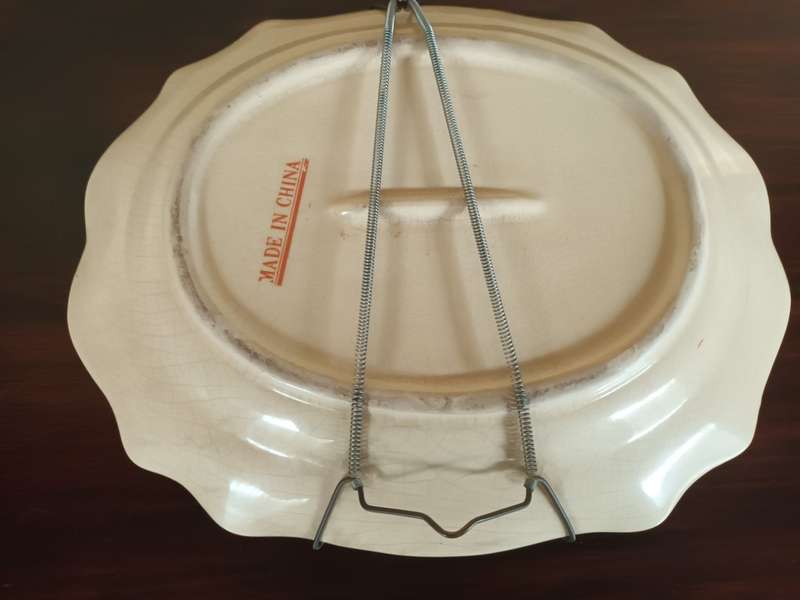 Solid Vintage Oriental Stoneware Bowl