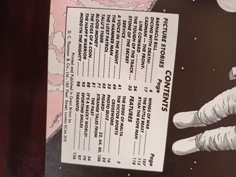 1987 Victor Book for Boys Annual