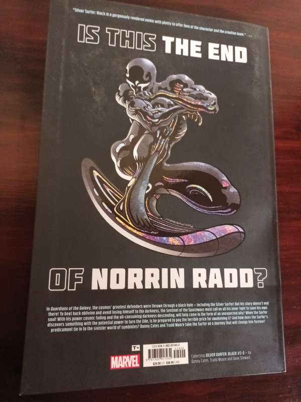 Marvel Silver Surfer Black Graphic Comic