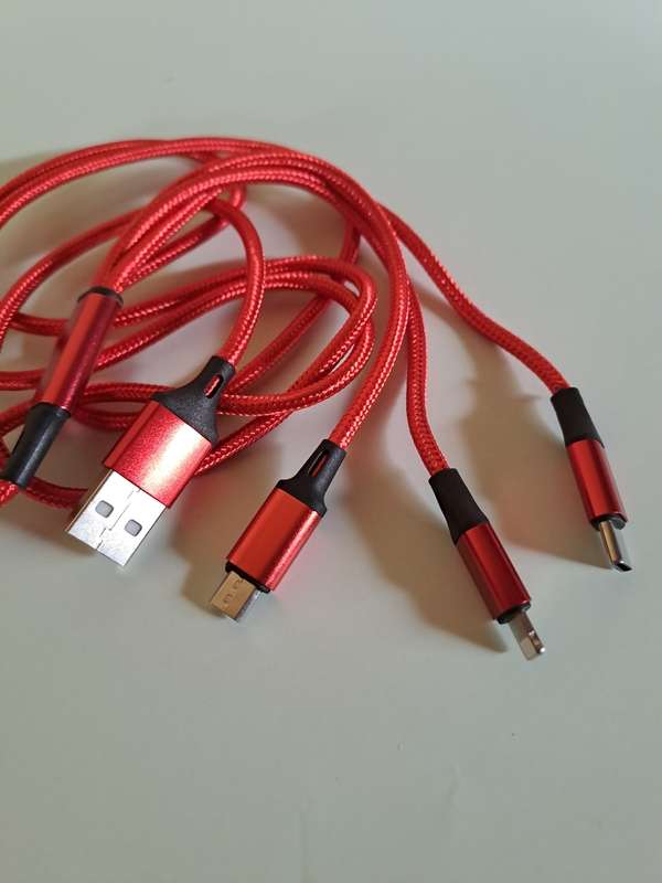 Red Charging Cable 1.2 meter