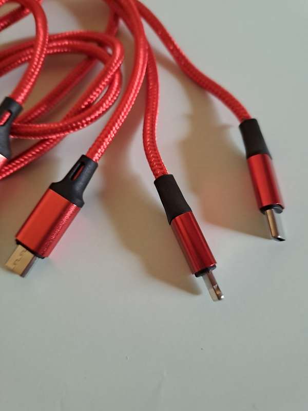 Red Charging Cable 1.2 meter