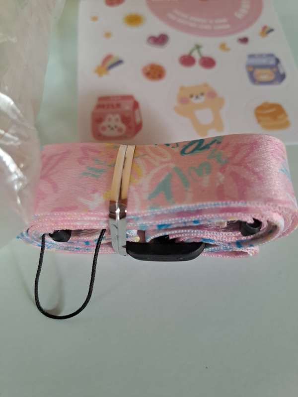 Instant Camera Casing with Stickcers and Lanyard