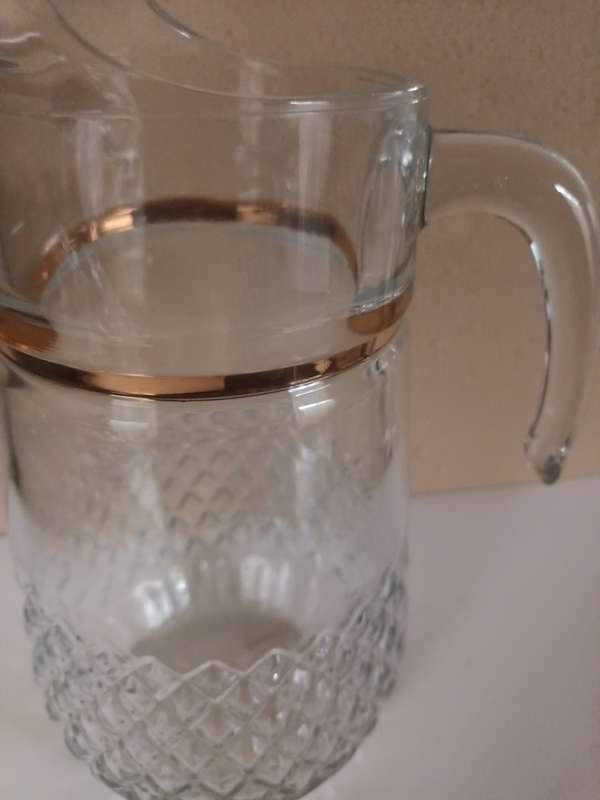 Stylish Partial Cutglass Water/Juice Jug