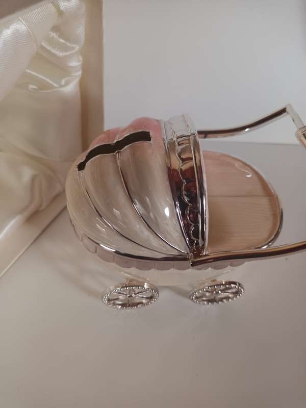 Mother of Pearl Effect Savings Box Pram