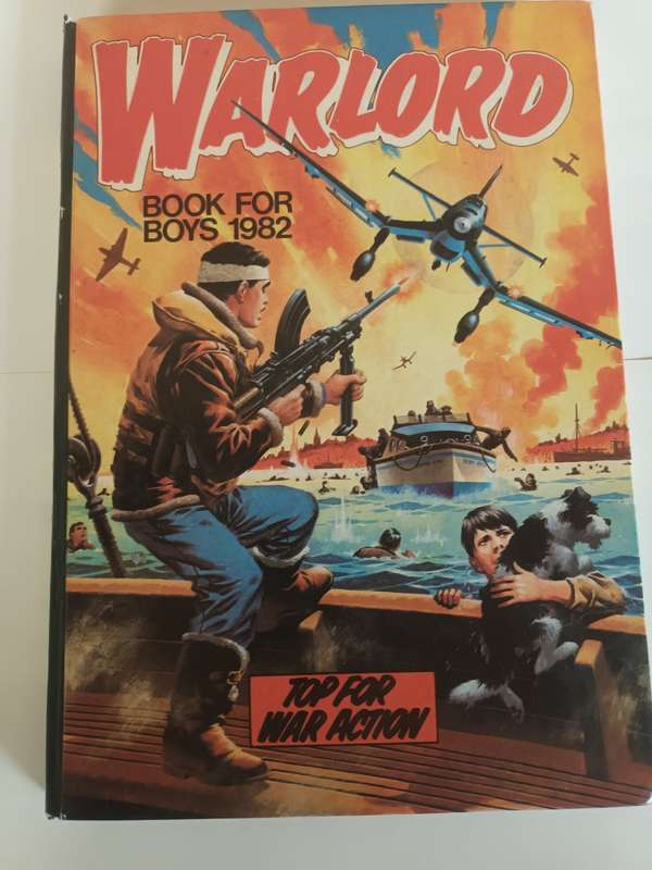 Warlord Book for Boys 1982