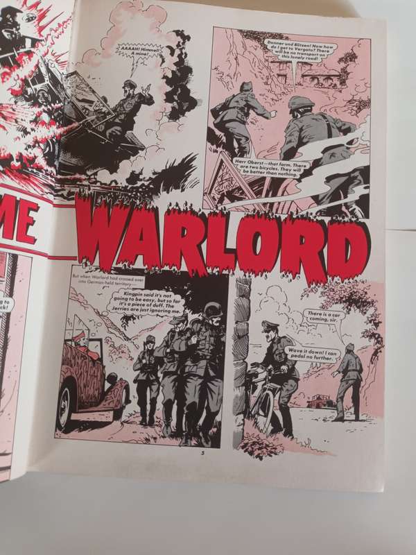Warlord Book for Boys 1982