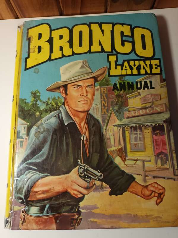 Vintage Bronco Layne Annual
