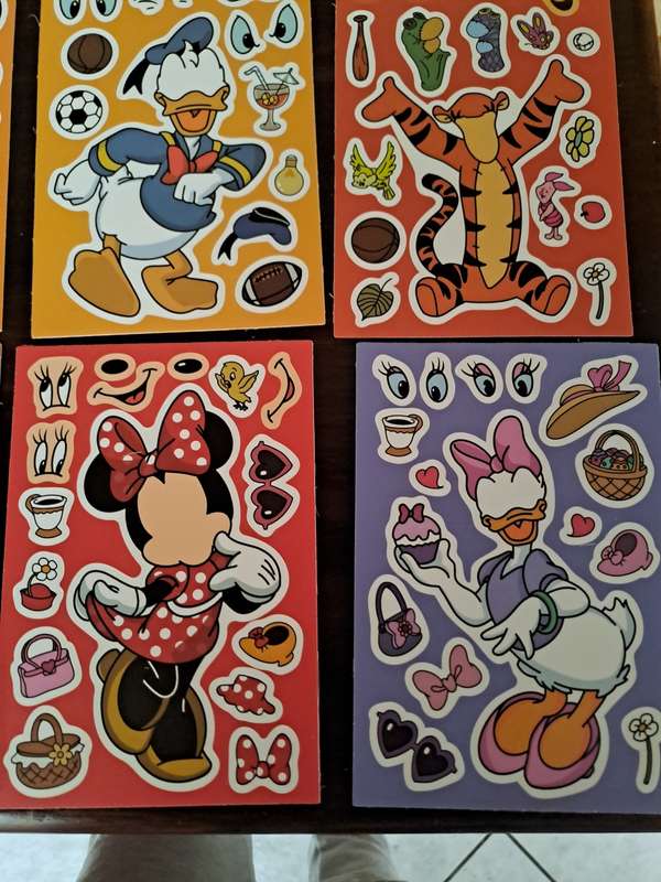 Stickers Mickey and Friends 9 sets per pack