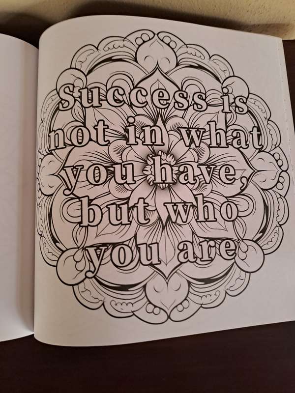 Colouring Book Inspirational Quotes