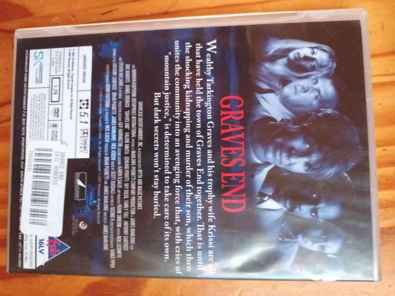 Grave's End DVD Movie