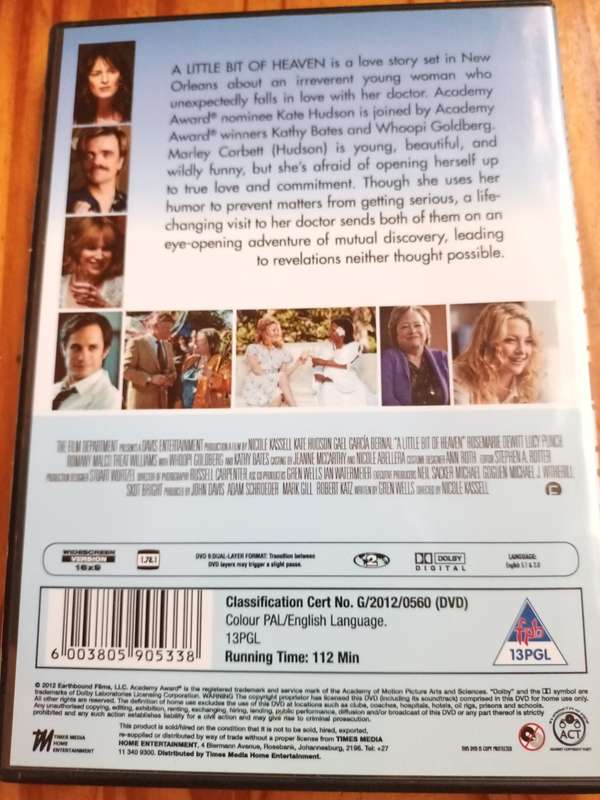 A Little Bit of Heaven DVD Movie