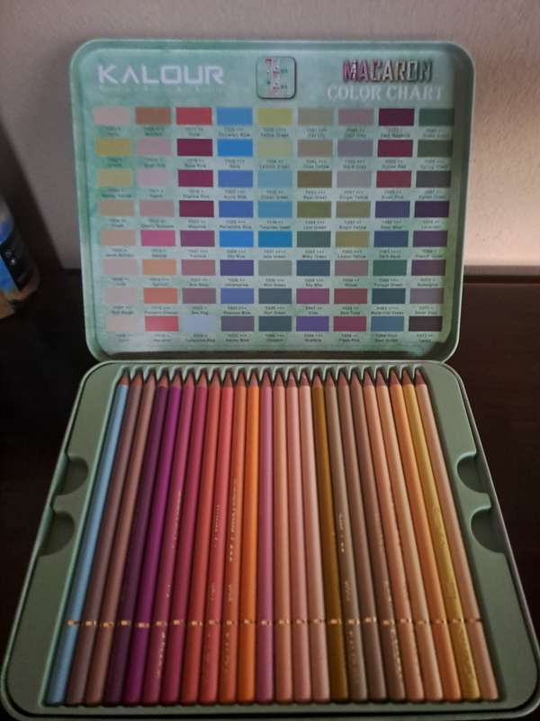 KALOUR 72 + 2 Macaron Colored Pencils