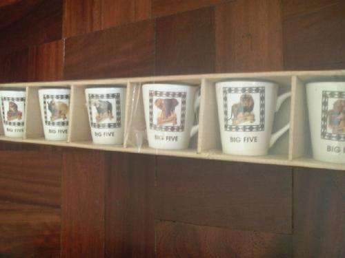Set of 6 Big Five Cups