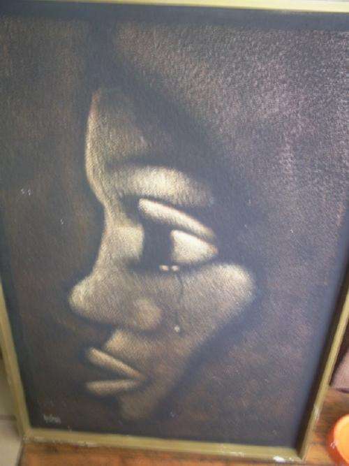 Original Textured Painting signed by Artist