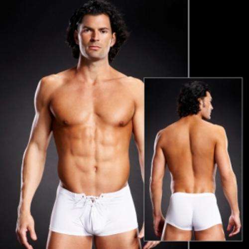 Blue Line Men's Full Pouch Micro-Fiber Lace-Up Boyshort