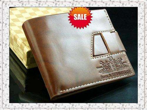 Free shipping mens leather wallet