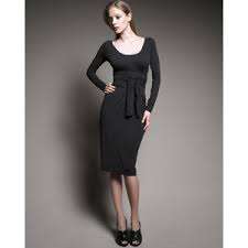 LONG SLEEVE INFINITYDRESS!! TAPERED TO BOTTOM, FIGURE HUGGING.