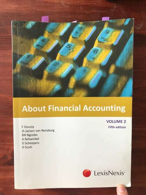 About Financial Accounting Vol. 2