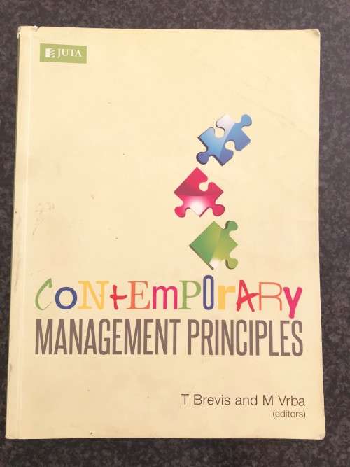 Contemporary Management Principles MNG2601