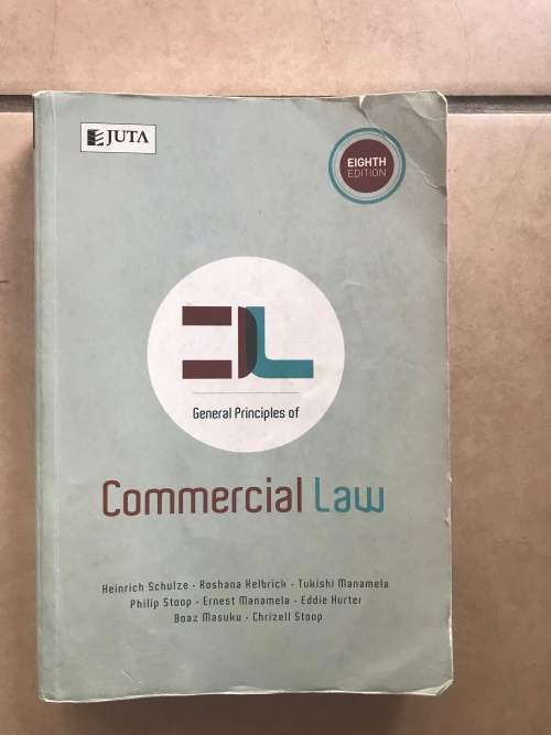 General Principles of Commercial Law