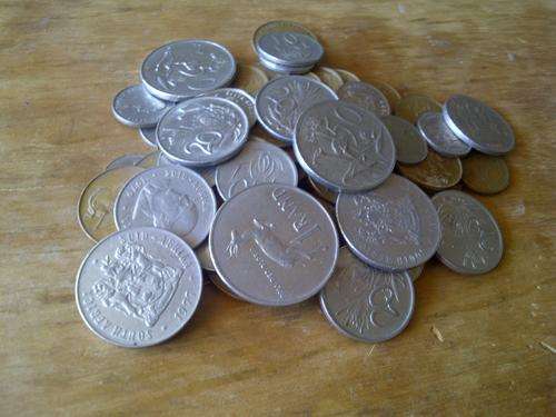 65  MIX SOUTH AFRICAN COINS MANIA START AT  R 1 COMPLETE ONE BID TAKE ALL